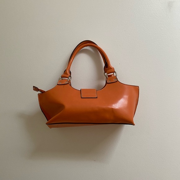 Vintage Orange Shoulder Bag - Picture 3 of 5